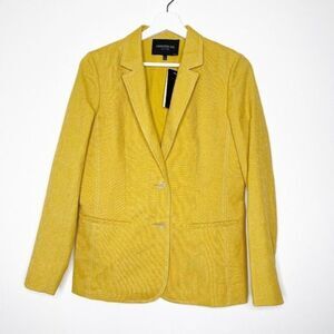 LAFAYETTE 148 Briallen Basket Weave Blazer